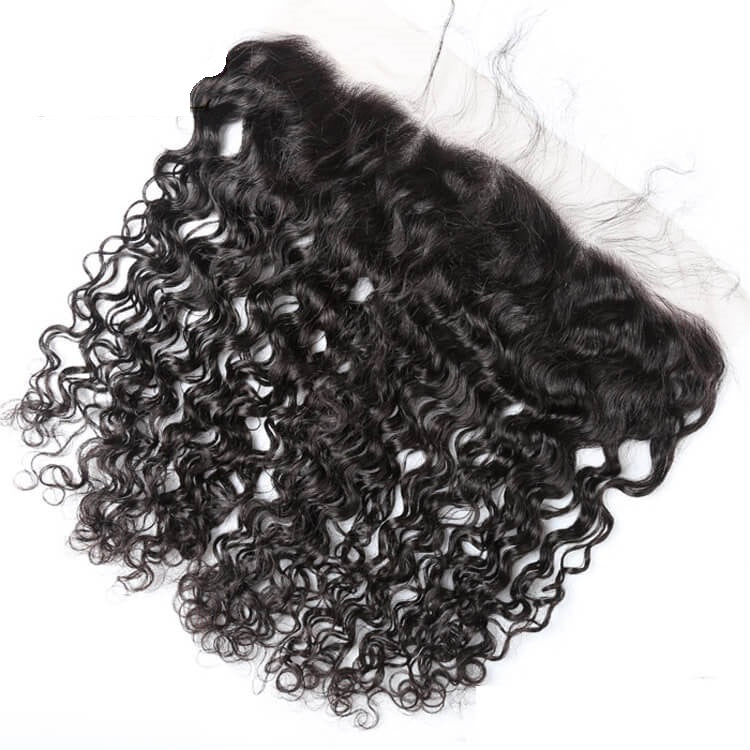 13×4 Lace Frontal Transparent Lace Water Wave