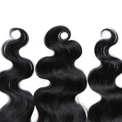 13×4 Lace Frontal Transparent Lace Body Wave