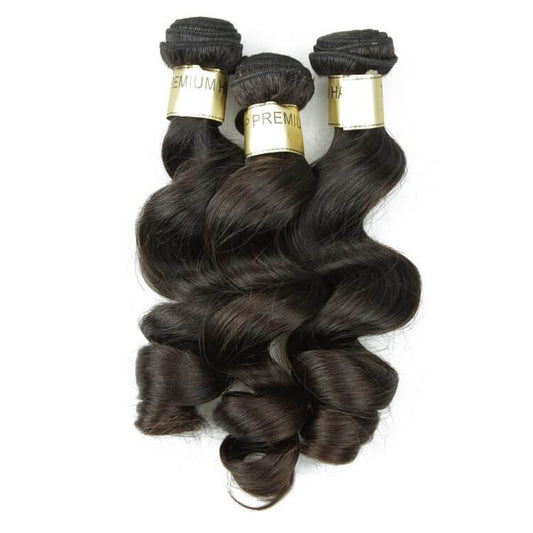 One Donor Loose Wave 3 Bundle Deal With 4×4 HD Lace Closure
