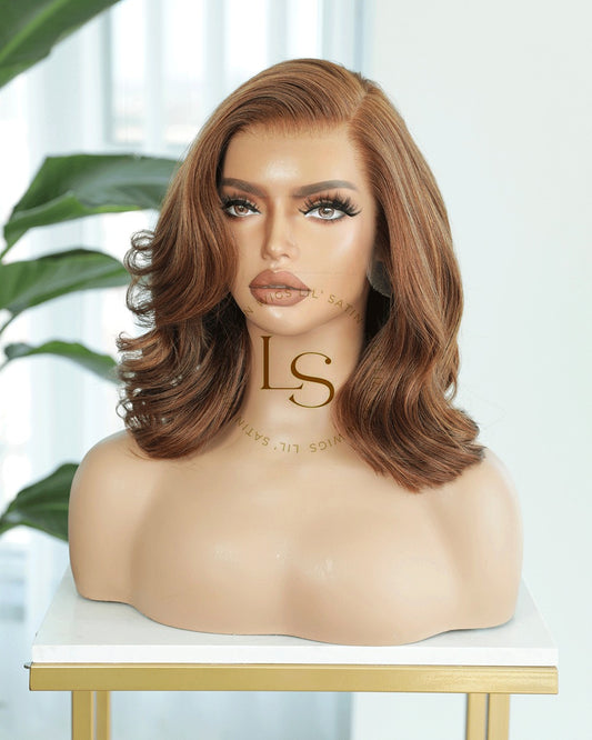 Isha - Straight Ginger bob glueless wig