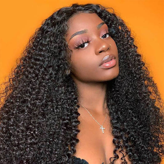 One Donor Curly 3 Bundle Deal With 4×4 HD Lace Closure
